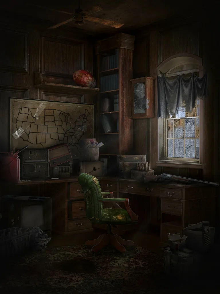 2 сезон 1 серия - Кабинет Сайласа / После разрушения