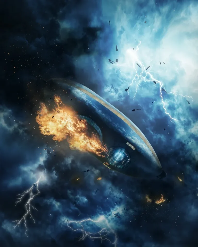 2 сезон 13 серия Кат-сцена с крушением дирижабля "Триумф Атлантиды"