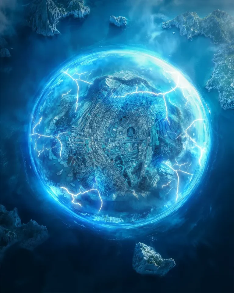 2 сезон 13 серия Кат-сцена с куполом над Атлантидой